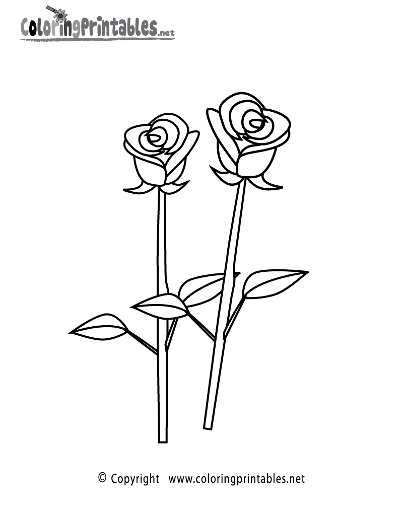Advanced Coloring Pages Roses
