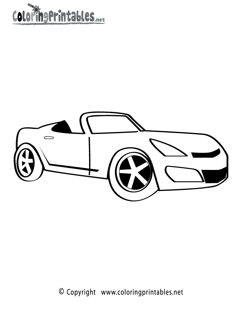 Coloring Pages Cars Boys
