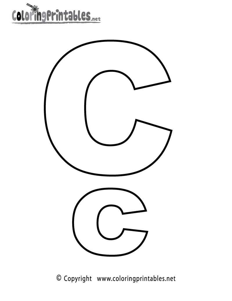 Alphabet Letter “X” Coloring Page
