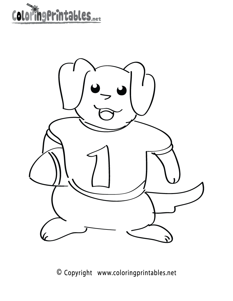 football player coloring pages for kids